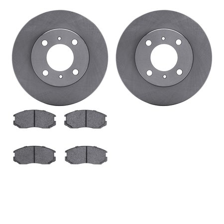 DYNAMIC FRICTION CO 6502-72161, Rotors with 5000 Advanced Brake Pads 6502-72161